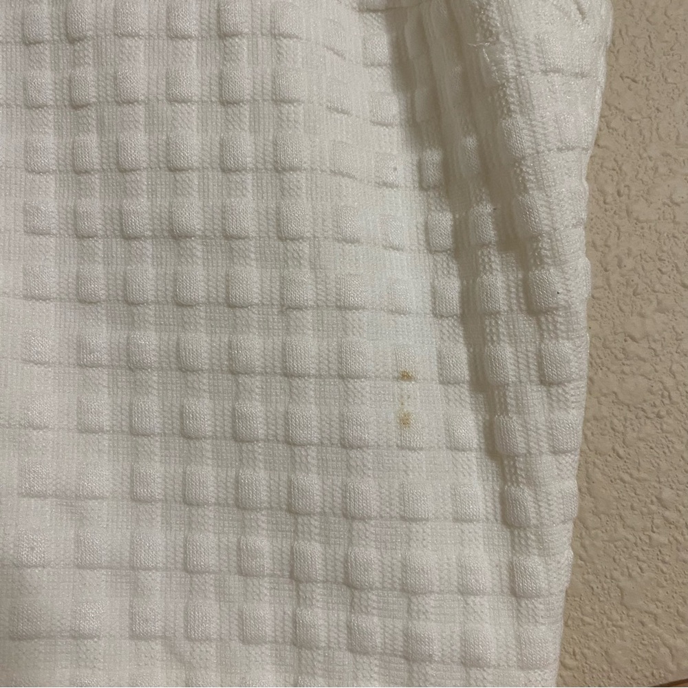 Theory Raneid White Textured Shift Dress - Picture 6 of 6